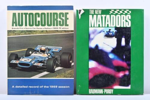 AUTOCOURSE/ 1960's RACING: A 1969-70 edition of 'AUTOCOURSE' & 1968 edition of 'THE NEW MATADORS'