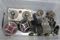 VELOCETTE LE PARTS BIKE: An assortment of miscellaneous Velocette parts - 27