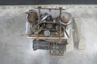 VELOCETTE LE PARTS BIKE: An assortment of miscellaneous Velocette parts - 2