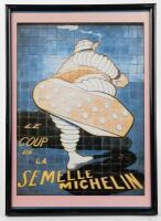 1920's/1930's: A collection of reproduction posters of&nbsp;1920's/1930's motoring and motor racing scenes&nbsp;including Bibendum, 1934 MONACO Grand Prix promotional poster - 2