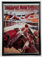 1920's/1930's: A collection of reproduction posters of&nbsp;1920's/1930's motoring and motor racing scenes&nbsp;including Bibendum, 1934 MONACO Grand Prix promotional poster - 5