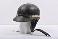 1950: A fine leather Everoak helmet, circa 1950's