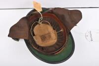 1950: A fine leather Everoak helmet, circa 1950's - 3