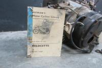 VELOCETTE LE PARTS BIKE: An assortment of miscellaneous Velocette parts - 32