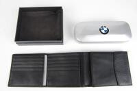 BMW: A leather BMW wallet - 2