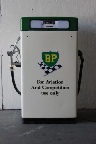PETROL PUMP: A Wayne 605 industrial pump in BP livery