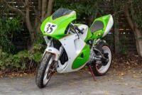 Suzuki RG250 track bike with Honda XL600cc engine - 14