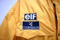CAMEL: A original circa late 1980s Camel team Lotus Honda&nbsp;jacket by On the Limit clothing. Size Large. - 3