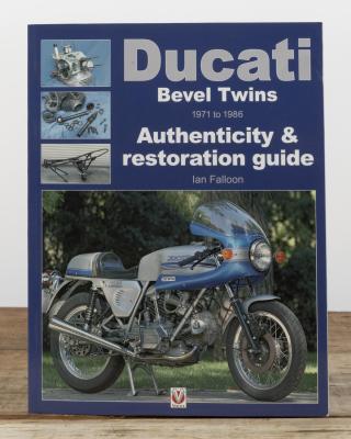 DUCATI: 'Ducati Bevel Twins (1971 to 1986) Authenticity & restoration guide' softcover book by Ian Falloon