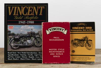 VINCENT: Three publications related to Vincent. 'VINCENT' by Paul Richardson