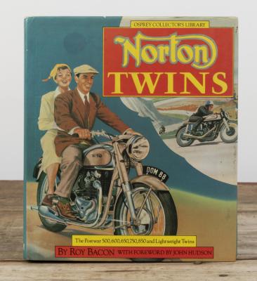 NORTON: 'NORTON TWINS' hardcover book by Roy Bacon