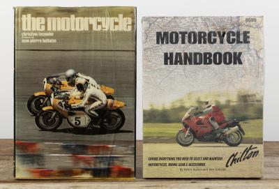 MOTOR CYCLES: Two publications regarding motorcycles. Sealed copy of 'MOTORCYCLE HANDBOOK' (Chilton 9099)