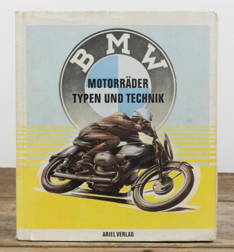 BMW: 'BMW-MOTORR&Auml;DER TYPEN UND TECHNIK' hardcover book by Heinz Hartel