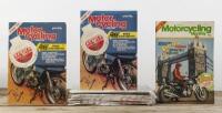 MOTOR CYCLING: A group of thirteen issues of 'Motorcycling Monthly' and 'MOTOR CYCLING' magazines from 1976 to 1982