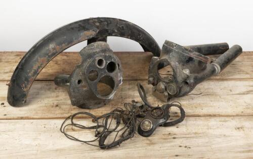 GUARD: A front guard and two headlamp surrounds