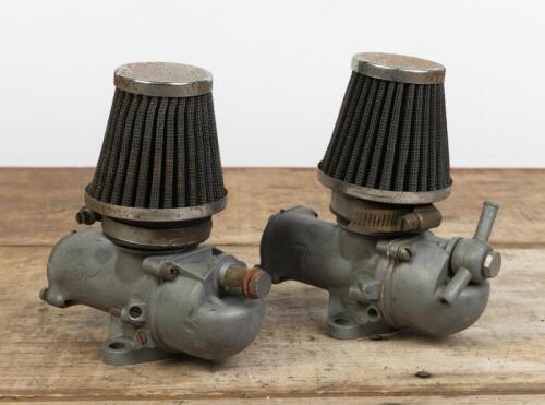 AMAL: Two Amal Carbies, each cast & stamped '930/67, 930/9'