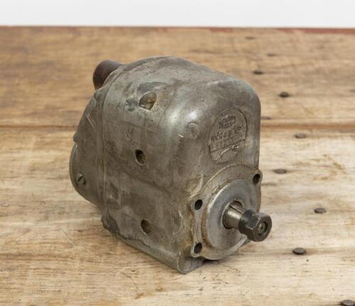 ITALIAN MAGNETO: An early single-cylinder Magneti Marelli generator McR4E 15 deg and stamped indistinctly, possibly '2114706'