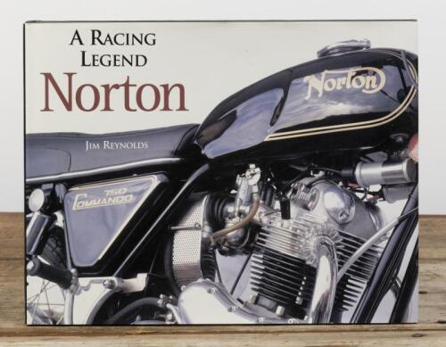 NORTON: 'NORTON - A RACING LEGEND' hardcover book by Jim Reynolds