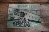 VELOCETTE: Two 1930's Velocette brochures. 1935 model range brochure details Model MOV, Model KSS, Model MAC, Model GTP & Model KTS