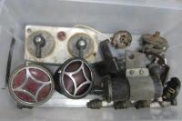 VELOCETTE LE PARTS BIKE: An assortment of miscellaneous Velocette parts - 51