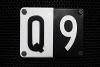 NUMBER PLATE:Queensland single digit registration plate &lsquo;9&rsquo; - 2