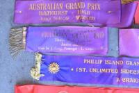 SASHES: A large collection of Jack Craig's winning silk sandcar sashes - 3