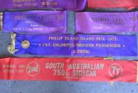 SASHES: A large collection of Jack Craig's winning silk sandcar sashes - 4