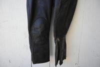 LEATHERS: Jack Craigs circa 1960s full leather race suit - 5