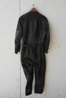 LEATHERS: Jack Craigs circa 1960s full leather race suit - 6