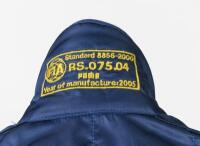 WEBBER: A used PUMA MOM Mark Webber Williams Racing Suit from 2005 Formula 1 testing - 4