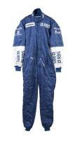 WEBBER: A used PUMA MOM Mark Webber Williams Racing Suit from 2005 Formula 1 testing