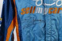 YOULDEN: A blue rpm RACEWEAR racing suit worn by Luke Youlden during the 2016 Virgin Australia Supercars Championship for DJR Team Penske. Dick Johnson signature to front. CoA - 2