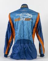 YOULDEN: A blue rpm RACEWEAR racing suit worn by Luke Youlden during the 2016 Virgin Australia Supercars Championship for DJR Team Penske. Dick Johnson signature to front. CoA - 4