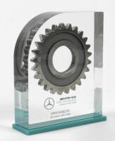 HAMILTON: A AMG PETRONAS FORMULA ONE TEAM Mercedes-Benz used race gear from the 2014 Mercedes F1 W05 Hybrid of Lewis Hamilton