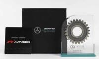 HAMILTON: A AMG PETRONAS FORMULA ONE TEAM Mercedes-Benz used race gear from the 2014 Mercedes F1 W05 Hybrid of Lewis Hamilton - 2