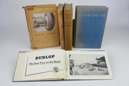 MOTOR RACING: Five period hardcover books covering motor racing