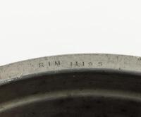 DJR: A RACER INDUSTRIES TEAM DYNAMICS SUPERCARS red racing wheel from Dick Johnson Racing's 1000th Race at 2022 Bathurst 1000. Dick Johnson signatures. CoA - 6