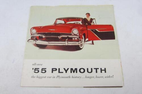 PLYMOUTH: A 1955 Plymouth sales brochure