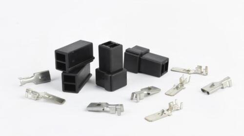 ELECTRICS: A group of electrical connectors