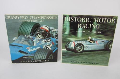 PRITCHARD: Two hardcover books authored by Anthony Pritchard