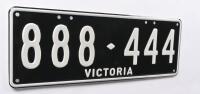 Six-digit Victorian Custom numerical plates '888.444', sold with rights to display&nbsp; - 2