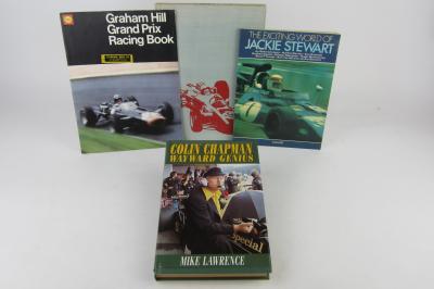 GRAND PRIX: Four hardcover books detailing Grand Prix racing