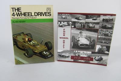 RACE CARS: Two books detailing racing cars