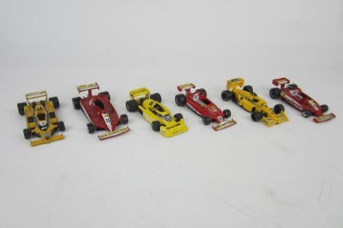 F1 MODELS: A collection of 1:43 scale Formula 1 models by Eidai Grip, ONYX, Polistil, Yaxon