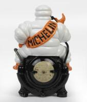 MICHELIN: A small 110 volt Bibendum figured compressor, French circa 1928 - 4