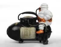 MICHELIN: A small 110 volt Bibendum figured compressor, French circa 1928 - 5