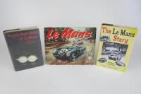 LE MANS: Three period Le Mans books
