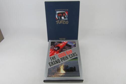 TURBO ERA: Two hardcover books detailing the turbo era in Formula 1