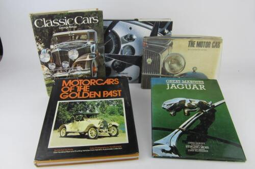 CLASSIC CARS: An assortment of hardcover books covering classic cars