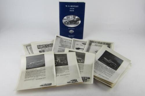 BENTLEY: Two Bentley related items. 'W.O.Bentley And The D.F.P' authored and signed by Bruce Brown - L.E 143/500